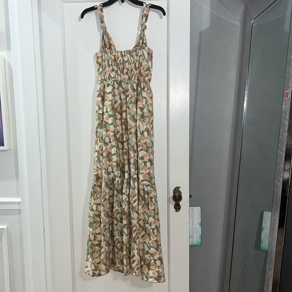 Abercrombie and Fitch, knot tie corset style maxi dress - Picture 3 of 7